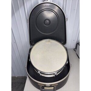 1960’s Ludwig Acrolite Weather Master 14 Inch Snare Drum With Hard Case